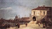 Canaletto The Fonteghetto della Farina oil painting