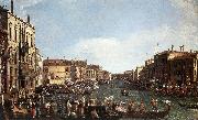Canaletto A Regatta on the Grand Canal d Germany oil painting reproduction