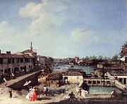 Canaletto Dolo on the Brenta df oil painting on canvas