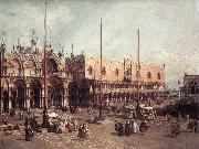 Canaletto Piazza San Marco: Looking South-East oil painting picture wholesale