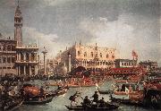 Canaletto The Bucintore Returning to the Molo on Ascension Day oil painting picture wholesale