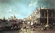 Canaletto The Molo with the Library and the Entrance to the Grand Canal f oil painting picture wholesale