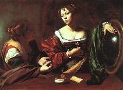 Caravaggio Martha and Mary Magdalene oil painting on canvas