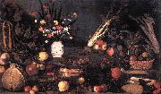 Caravaggio Still-Life with Flowers and Fruit g oil painting on canvas
