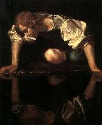 Caravaggio Narcissus oil painting on canvas