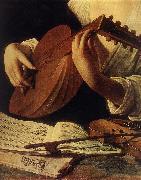 Caravaggio Lute Player (detail) gg Germany oil painting artist