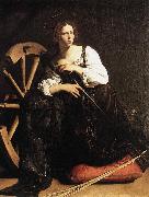 Caravaggio St Catherine of Alexandria fdf oil painting picture wholesale