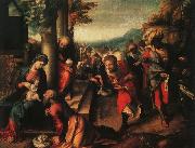 Correggio The Adoration of the Magi_3 oil