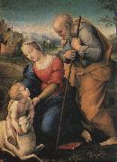 Raphael The Holy Family with a Lamb oil painting artist