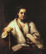 Rembrandt Portrait of Hendrickje Stoffels Germany oil painting artist