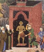 Bihzad Jami as Apollonius and the minister Mir Ali Sher Nawa i as Alexander Germany oil painting artist