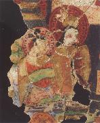 Bihzad Fragment of a Manichaean manuscript,with the Hindu gods Ganesh,Vishnu Germany oil painting artist