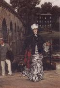 J.J.Tissot An Afternoon Excursion Germany oil painting artist