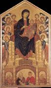 Cimabue S.Trinita Madonna oil