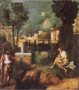 Giorgione The Tempest Germany oil painting artist