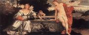 Titian Sacred and Profane Love Germany oil painting artist