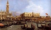 Canaletto named Canaletto Venetie, the Bacino Tue S. Marco on Hemelvaartsdag oil painting picture wholesale
