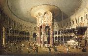 Canaletto London Interior of the Rotunda at Ranelagh painting