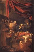 Caravaggio The Death of the Virgin oil