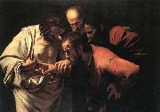 Caravaggio The Incredulity of Saint Thomas oil