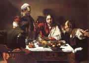 Caravaggio The Supper at Emmaus oil