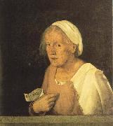 Giorgione Old Woman Germany oil painting artist
