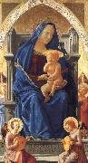 MASACCIO The Virgin and Child with Angels Germany oil painting artist