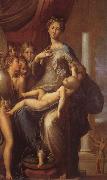 PARMIGIANINO Madonna with the long neck oil painting on canvas