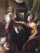 PARMIGIANINO The Mystic Marriage of Saint Catherine painting
