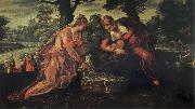 Tintoretto The Finding of Moses oil