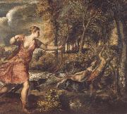 Titian The Death of Actaeon Germany oil painting artist