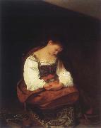 Caravaggio Maria Magdalena Germany oil painting artist