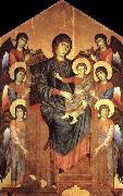 Cimabue Madonna and Child in Majesty Surrounded by Angels oil