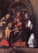 Correggio Sta Katarina-s mysterious formalning Germany oil painting artist
