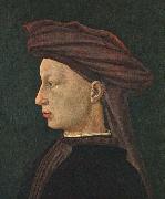 MASACCIO Profile Portrait of a Young Man Germany oil painting artist