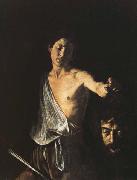 Caravaggio David with the Head of Goliath Germany oil painting artist