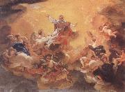 Baciccio The Apotheosis of  St Ignatius oil painting on canvas