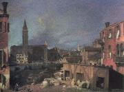 Canaletto the stonemason s yard Germany oil painting artist