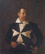 Caravaggio Cavalier Malta Germany oil painting artist