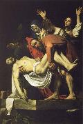 Caravaggio Christian burial Germany oil painting artist