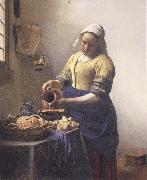 JanVermeer The Kitchen Maid Germany oil painting artist