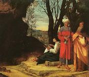Giorgione The Three Philosophers Germany oil painting artist