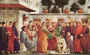 MASACCIO Resurrection of the Son of Theophilus oil painting on canvas