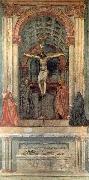 MASACCIO Holy Trinity, oil painting on canvas
