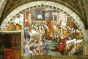 Raphael coronation of charlemagne painting