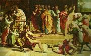 Raphael the death of ananias Germany oil painting artist