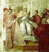 Raphael pope gregory ix handing Germany oil painting artist