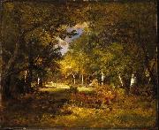 Brooklyn Forest Scene Germany oil painting artist