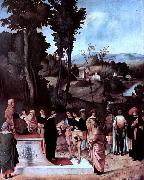 Giorgione Der Mosesknabe vor dem Pharao Germany oil painting artist