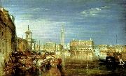 J.M.W.Turner bridge of sighs, ducal palace and custom house Germany oil painting artist